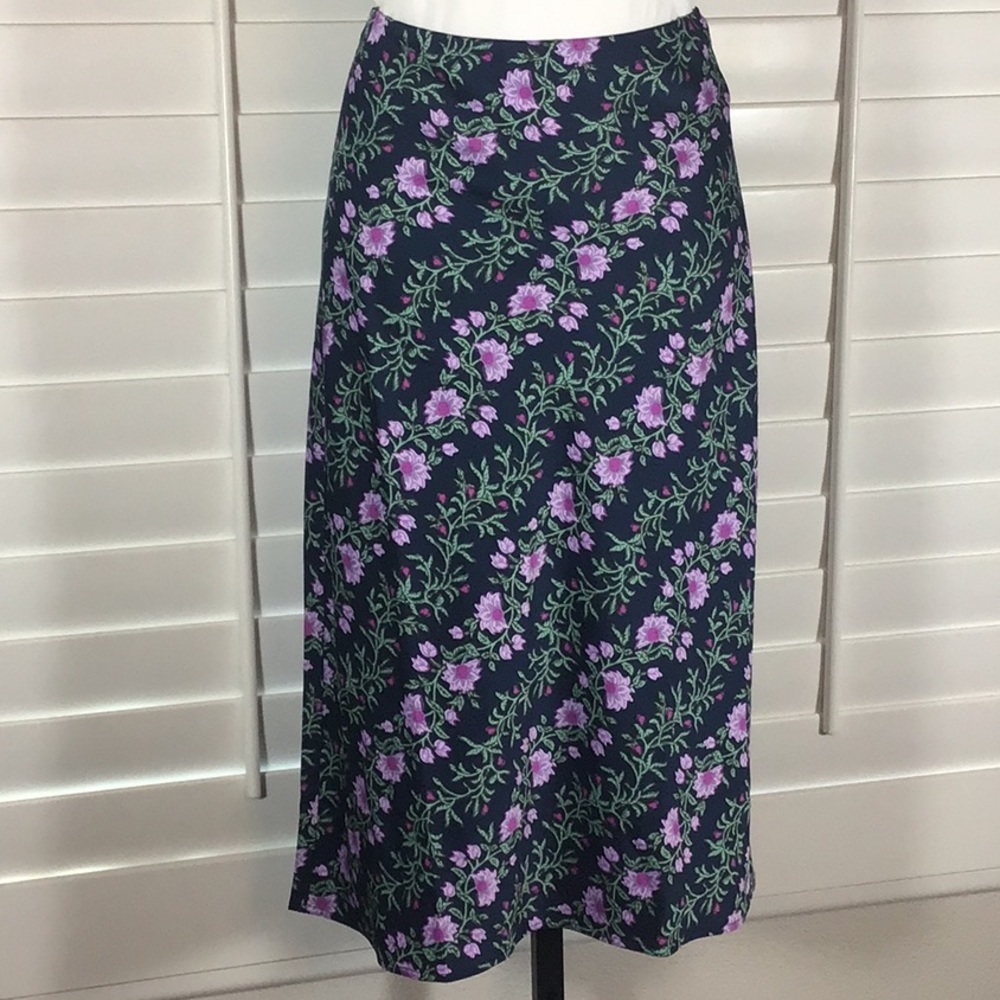 J. Crew printed skirt